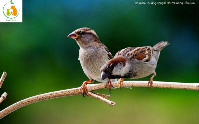 Chim Sẻ Thường Sống Ở Đâu? Hướng Dẫn Nuôi